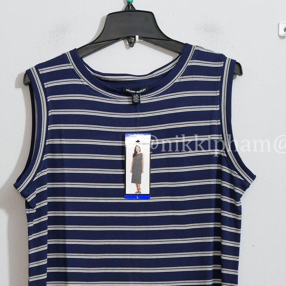 Hilary Radley Ladies' Midi Dress in  blue - Picture 3 of 6